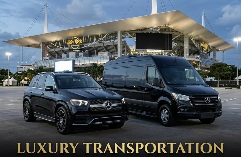 Prime Ride Shuttles black SUV and Sprinter luxury vehicles